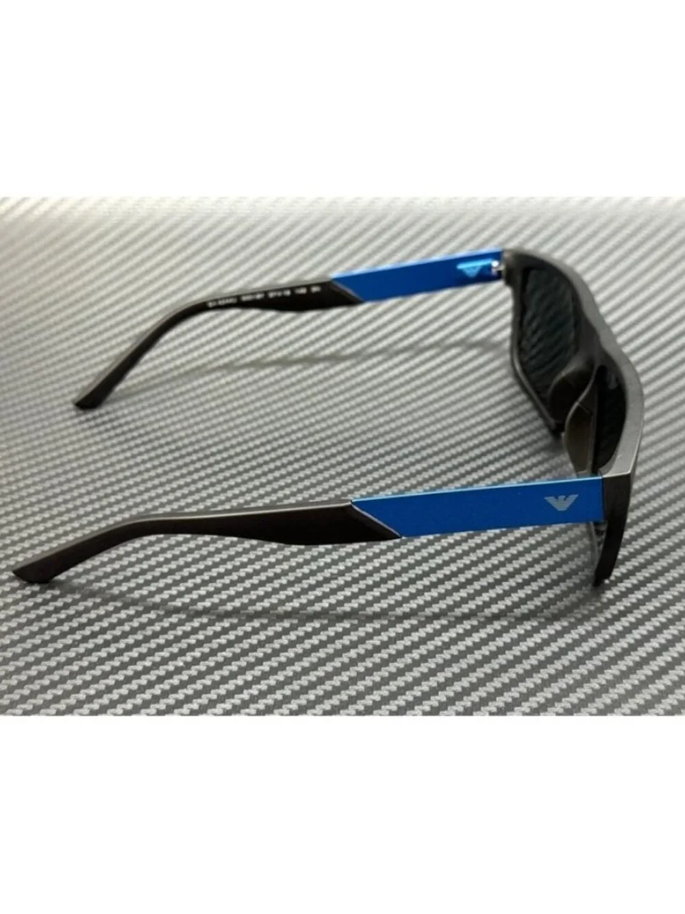 New Emporio Armani Men  Matte Black Sunglasses 57-18-145